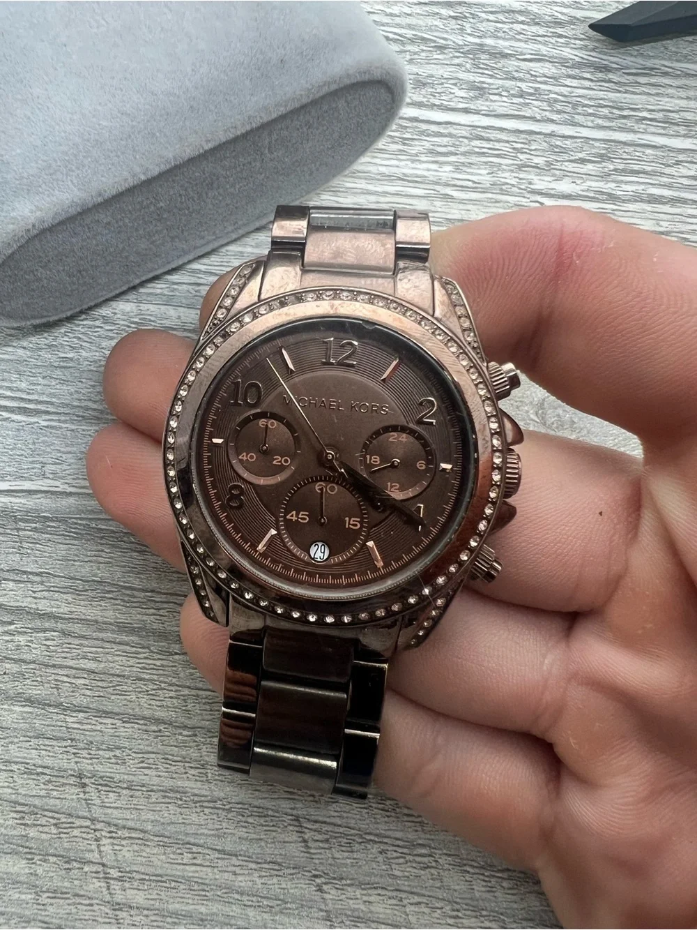 Michael Kors Brown Chronograph Watch